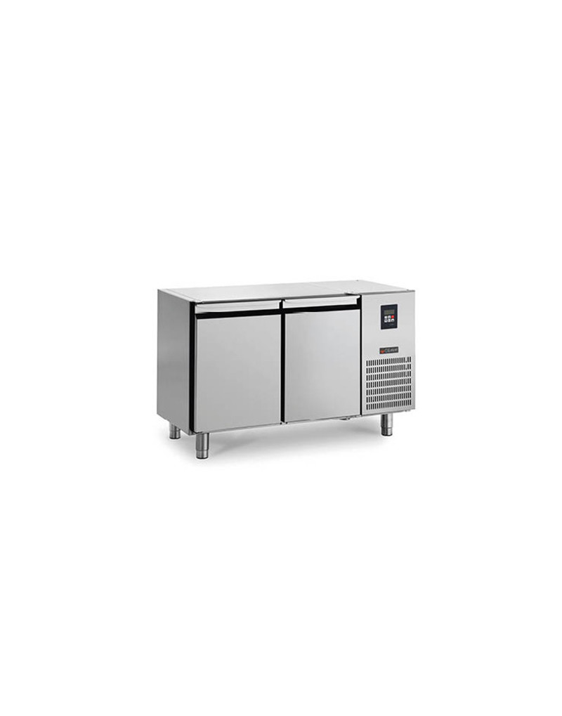 REFRIGERATED COUNTER - 195 L - 2 DOORS GROUP HOUSED WITHOUT WORKTOP - DEPTH 600 - POSITIVE COLD REFRIGERATED COUNTER - 195 L - 2 DOORS GROUP HOUSED WITHOUT WORKTOP - DEPTH 600 - POSITIVE COLD