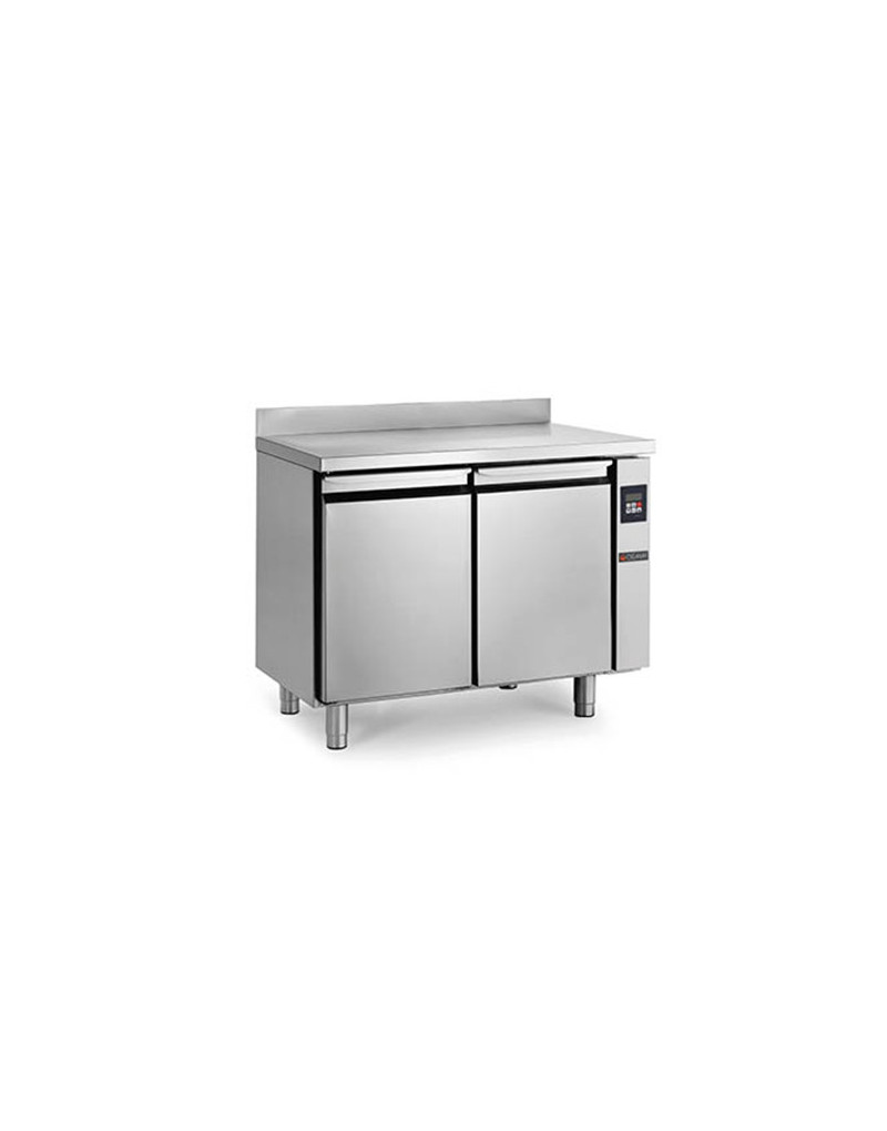 REFRIGERATED COUNTER - 195 L - 2 DOORS REMOTE GROUP BACKED - DEPTH 600 - POSITIVE COLD