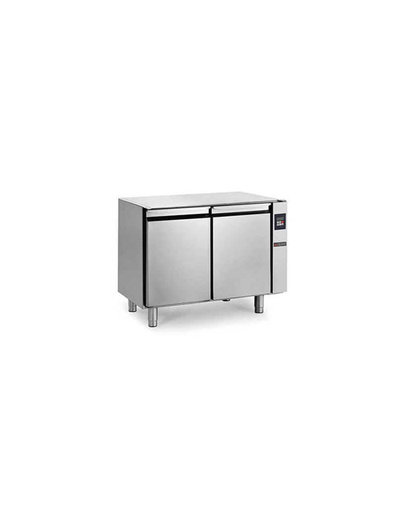 REFRIGERATED COUNTER - 195 L - 2 REMOTE GROUP DOORS WITHOUT WORKTOP - DEPTH 600 - NEGATIVE COLD REFRIGERATED COUNTER - 195 L - 2 REMOTE GROUP DOORS WITHOUT WORKTOP - DEPTH 600 - NEGATIVE COLD