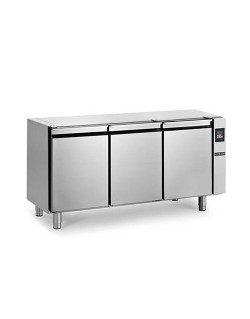 REFRIGERATED COUNTER - 292 L - 3 REMOTE GROUP DOORS WITHOUT WORKTOP - DEPTH 600 - NEGATIVE COLD