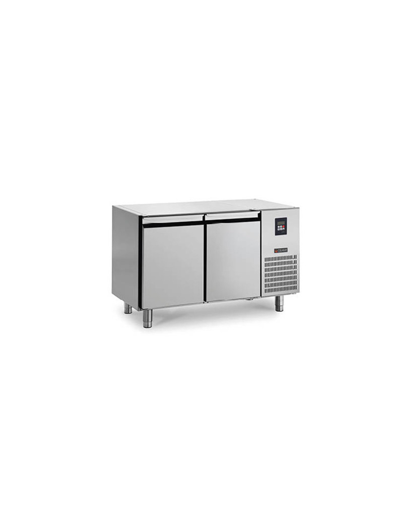 VASCHETTA REFRIGERATA - 263 L - GRUPPO INCASSATO 2 PORTE SENZA PIANO DI LAVORO - PROFONDITÀ 700 - GN1/1 - FREDDO POSITIVO