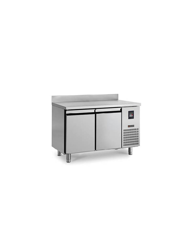 REFRIGERATED COUNTER - 263 L - 2 BACKED-UP GROUP DOORS - DEPTH 700 - GN 1/1 - POSITIVE COLD