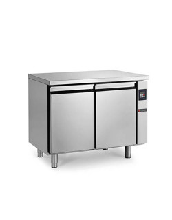 REFRIGERATED COUNTER - 263 L - 2 CENTRAL REMOTE GROUP DOORS - DEPTH 700 - GN 1/1 - POSITIVE COLD