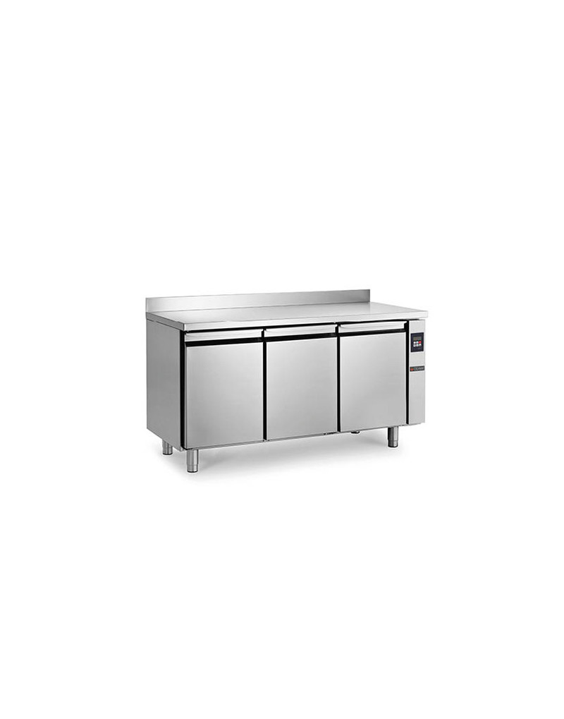 DESSERTE RÉFRIGÉRÉE - 410 L - 3 PORTES GROUPE À DISTANCE ADOSSÉE - PROFONDEUR 700 - GN1/1 - FROID POSITIF DESSERTE RÉFRIGÉRÉE - 410 L - 3 PORTES GROUPE À DISTANCE ADOSSÉE - PROFONDEUR 700 - GN1/1 - FROID POSITIF
