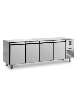 REFRIGERATED COUNTER - 464 L - 4 DOORS GROUP HOUSED WITHOUT WORKTOP - DEPTH 700 - GN 1/1 - NEGATIVE COLD