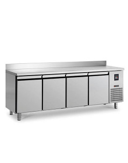 REFRIGERATED COUNTER - 464 L - 4 BACKED-UP GROUP DOORS - DEPTH 700 - GN 1/1 - NEGATIVE COLD