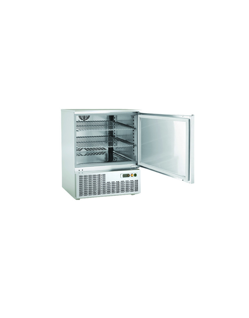 REFRIGERATED UNDERCOUNTER - 125 L - 1 LOCKED GROUP DOOR - NEGATIVE COLD - STAINLESS STEEL