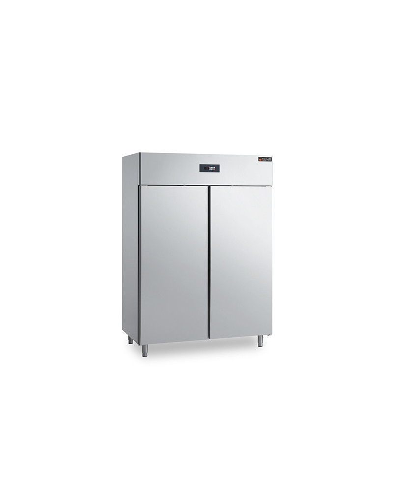 ARMADI REFRIGERATI - COIBENTAZIONE 60 MM - 1400 L - 2 PORTA - VERSIONI SLIM GN 2/1 NEGATIVO