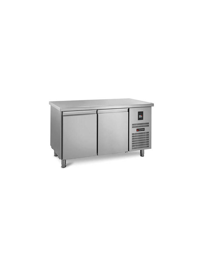 PASTRY COUNTER - 360 L - 2 DOORS GROUP WITH CENTRAL ACCOMMODATION - DEPTH 800 - 600 x 400 - POSITIVE COLD