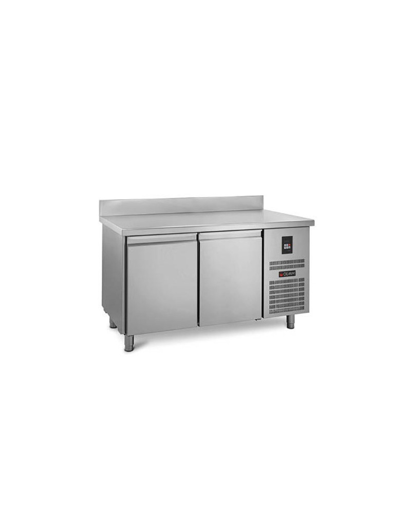 PASTRY COUNTER - 360 L - 2 DOORS BACK-TO-BACK GROUP - DEPTH 800 - 600 x 400 - POSITIVE COLD