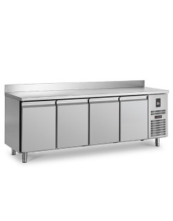 PASTRY COUNTER - 720 L - 4 DOORS BACK-TO-BACK GROUP - DEPTH 800 - 600 x 400 - POSITIVE COLD