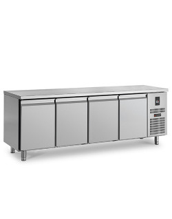 PASTRY COUNTER - 720 L - 4 DOOR CENTRAL REMOTE GROUP - DEPTH 800 - 600 x 400 - POSITIVE COLD