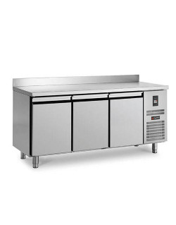 PASTRY COUNTER - 540 L - 3 DOORS BACK-TO-BACK GROUP - DEPTH 800 - 600 x 400 - NEGATIVE COLD