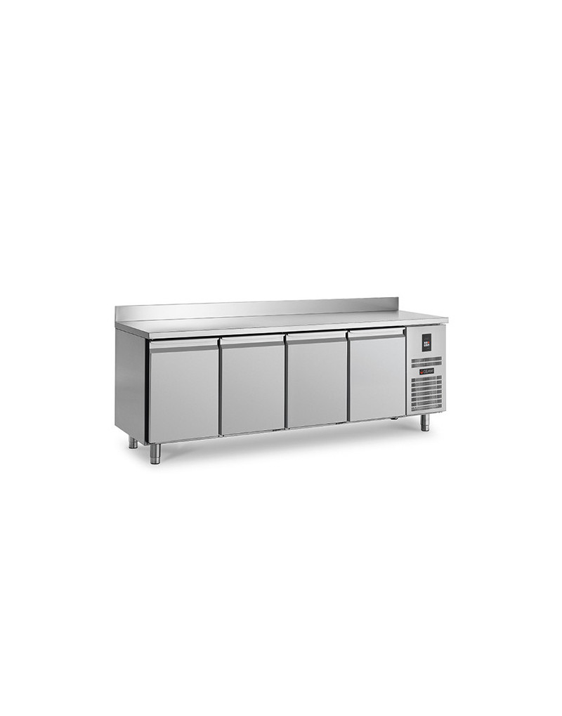 PASTRY COUNTER - 720 L - 4 DOORS REMOTE GROUP BACKED - DEPTH 800 - 600 x 400 - NEGATIVE COLD PASTRY COUNTER - 720 L - 4 DOORS REMOTE GROUP BACKED - DEPTH 800 - 600 x 400 - NEGATIVE COLD