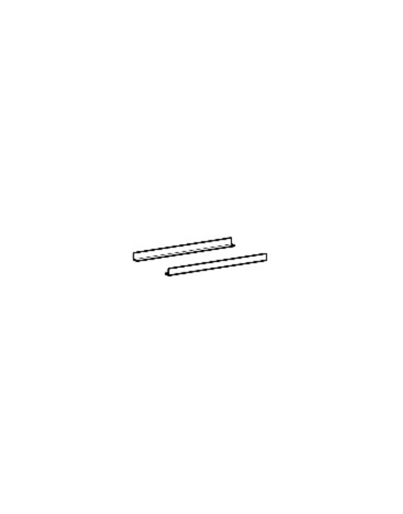 PAIRE DE GLISSIÈRES POUR GRILLE 600 X 400