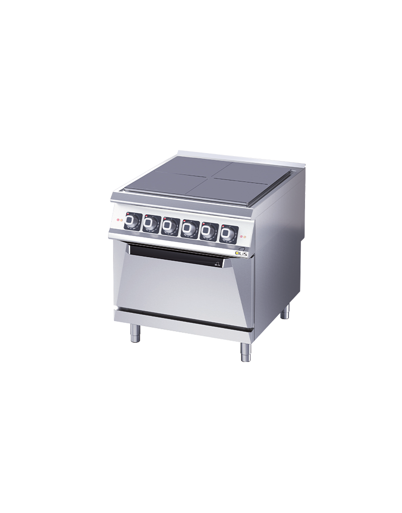KOMBIBACKOFEN MIT BESCHLEUNIGTEM GAREN - BOOSTEDMODELL - 6 kW - EDELSTAHL KOMBIBACKOFEN MIT BESCHLEUNIGTEM GAREN - BOOSTEDMODELL - 6 kW - EDELSTAHL
